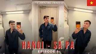 Hanoi & Sapa Vietnam Vlog EP1: Manila to Hanoi Flight, Noi Bai Arrival + Old Quarter Hotel Tour! 🇻🇳