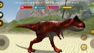 Best Dino Gamer - Talking Carnotaurus Simulator Android Gameplay #dinosaur #dino 