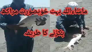 MURAKH PAKRNY KA TAREEQA BY KHAN FISHING CLUB.HOW TO CATCH MIRGAL FISH.