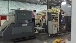 BOPP Extrusion Coating Lamination Machine in New Paradise Plastomech