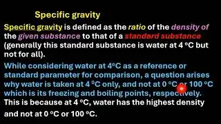 Physics grade 10 3.2 Density and specific gravity