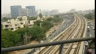Delhi metro yellow line (Sikanderpur Gurugram) to pink line (Lajpat Nagar Delhi) || DMRC Routes