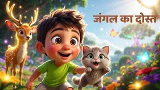 जंगल का दोस्त | Aarav Aur Mitthu Ki Pyari Jungle Kahani | Hindi Kids Story