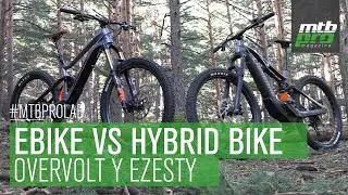 E-Bike Vs Hybrid Bike: Analizamos Lapierre Overvolt y Lapierre EZesty