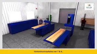 Vonken Blusinstallatie T&B ism Witlox Brandveiligheid praktijkvoorbeeld
