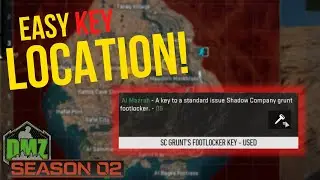 РУКОВОДСТВО ПО РАСПОЛОЖЕНИЮ КЛЮЧА ОТ Сундучка SC Grunt | Call of Duty Warzone 2.0 DMZ Сезон 2
