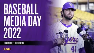 2022 LSU Baseball Media Day