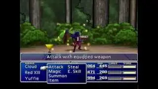 Grinding the second limit breaks in FF7