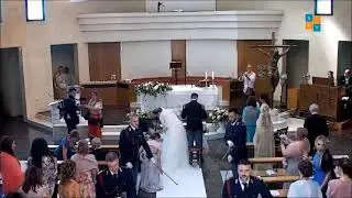 24-06-2022 : Entrata della sposa - Chiesa San Luca - Matrimonio Chiara & Ciro