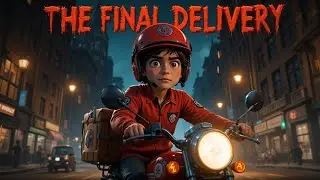 The Final Delivery: A Spine-Chilling Pizza Story | 2D Horror Animation for Kids & Adults
