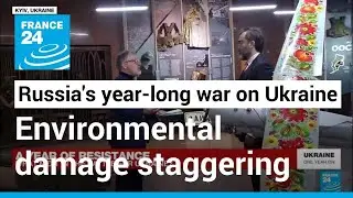 As the war drags on, 'we overlook the staggering environmental damage that it has caused Ukraine'