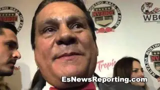 забавный Роберто Дюран удивлён Шугар Рэем Леонардом - EsNews