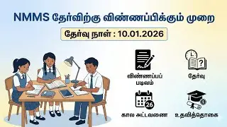 How to Apply for NMMS Exam | Application Process Explained | Exam Date 10-01-2026 #nmms