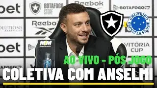 COLETIVA COM MART&Iacute;N ANSELMI AO VIVO  - DIRETO DO NILTON SANTOS - COLETIVA DO BOTAFOGO AO VIVO