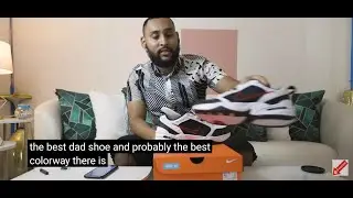 #Nike AIR MONARCH IV White Black Red (BRED) on feet unbox review [SEASON 2 EP 4] #DadShoe #father
