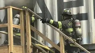 100th Asheville Fire Academy training