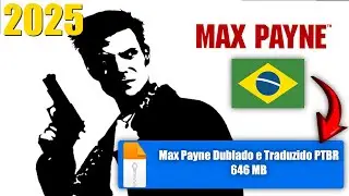 MAX PAYNE 1✔  NO PC TRADUZIDO E DUBLAGEM OFICIAL 2025!