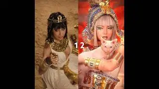 CLEOPATRA MAKAUP TREND #trend #makeup #transition #transformation #shorts #shortvideo