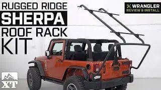 Jeep Wrangler Rugged Ridge Sherpa Roof Rack Kit (2007-2018 JK 2 Door) Review & Install