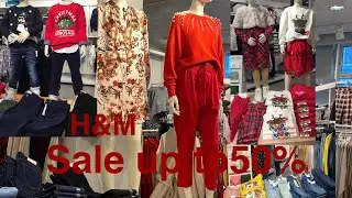H&M up to 50/% Sale#Christmas Sale 2019
