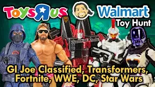 Toys R Us Toy Hunt GI Joe Classified | Star wars | Transformers | WWE | Marvel | DC MJR Collector
