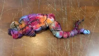 I Tried Making a Trippy Ice Dyed Mushroom | How to Tie Dye with Ice