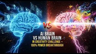 AI Brain vs Human Brain in Creativity Challenge &mdash; 100% Power Breakthrough!