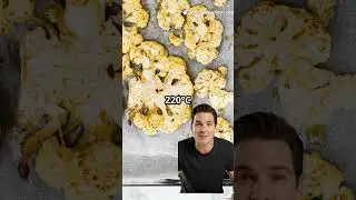 Spicy Roasted Cauliflower Bites | Healthy Vegan Snack Recipe#VeganSnackIdeas #SpicyCauliflower