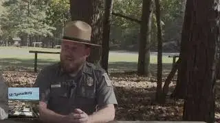 Croft Ranger Tim Ritter talks about recreation at Croft State Park.