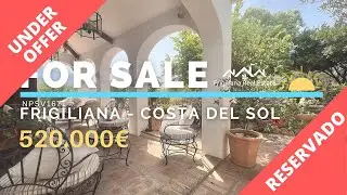 UNDER OFFER! / RESERVADO! 🏡 Farmhouse with breathtaking views FOR SALE [Frigiliana]
