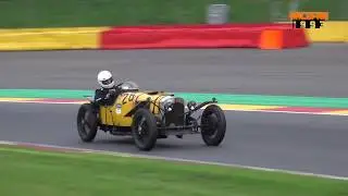 Pre-War Sports Cars racing at Spa Six Hours Spa Francorchamps 2018