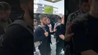 🤩Champions arrived in New Jersey! #ufc #islammakhachev