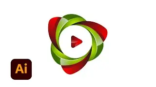 3D media play logo