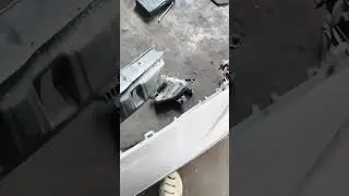 Hyundai aura 2021 model accident regulator damage#automobile #automobile 🛠️🥰