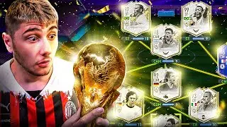 Использование ПОЛНОЙ команды победителей чемпионата мира в FIFA 22