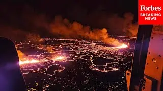 Iceland Volcano Erupts After Weeks Of Earthquakes