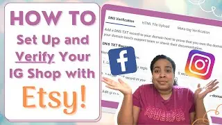 How to Set Up Your Instagram Shop with Etsy, How to Set Up Your Facebook Shop with Etsy // HOW TO ♡