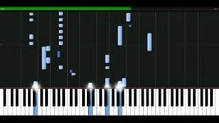 Blur - Charmless Man [Piano Tutorial] Synthesia | passkeypiano