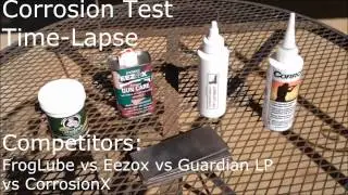 Best Lube Corrosion Test Time Lapse Video
