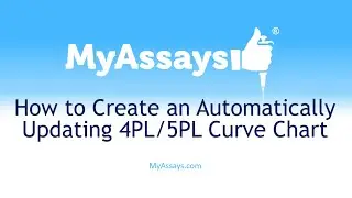 How to Create an Automatically Updating 4PL/5PL Curve Chart in Excel