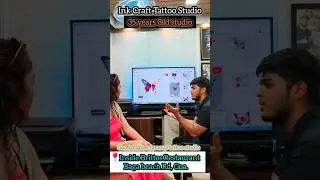 🥇Best Tattoo studio In Goa 🌊 35 years old branch in Baga brittos restaurant.Booking 7709406764☎️