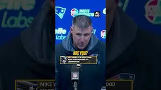 Mike Vrabel is in a great mood after advancing to the AFC Championship 😄 #Patriots #mikevrabel