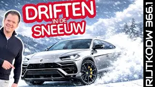 Driften met Lamborghini Urus in zware sneeuwval | Kanon! Mercedes GLE 63S AMG binnen | RS4 aanpakken