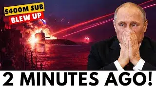 Ukraine Destroys $400M Russian Submarine Using World&rsquo;s First Underwater Drone