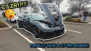 INSANE C7 ZR1 AT DREAMS & DRIVERS - CARS AND COFFEE VLOG