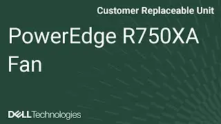 Dell  PowerEdge R750XA: Remove/Install Fan Gantry