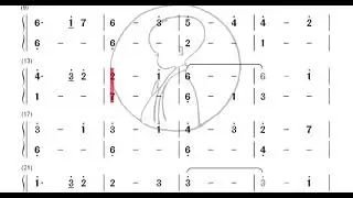 8+15音 Harry Potter Theme for 空靈鼓專用樂譜