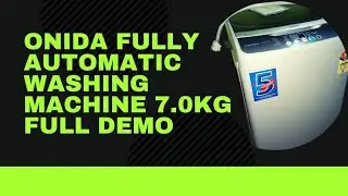 Onida fully automatic washing machine7.0kg #aishiactivitieswithvlog