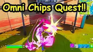 Collect Omni Chips at Sanctuary ! 🤩 All Locations - Fortnite Omni Sword Quests