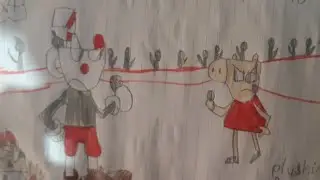 Peppa pig VS Cuphead dey junior rap S1E5